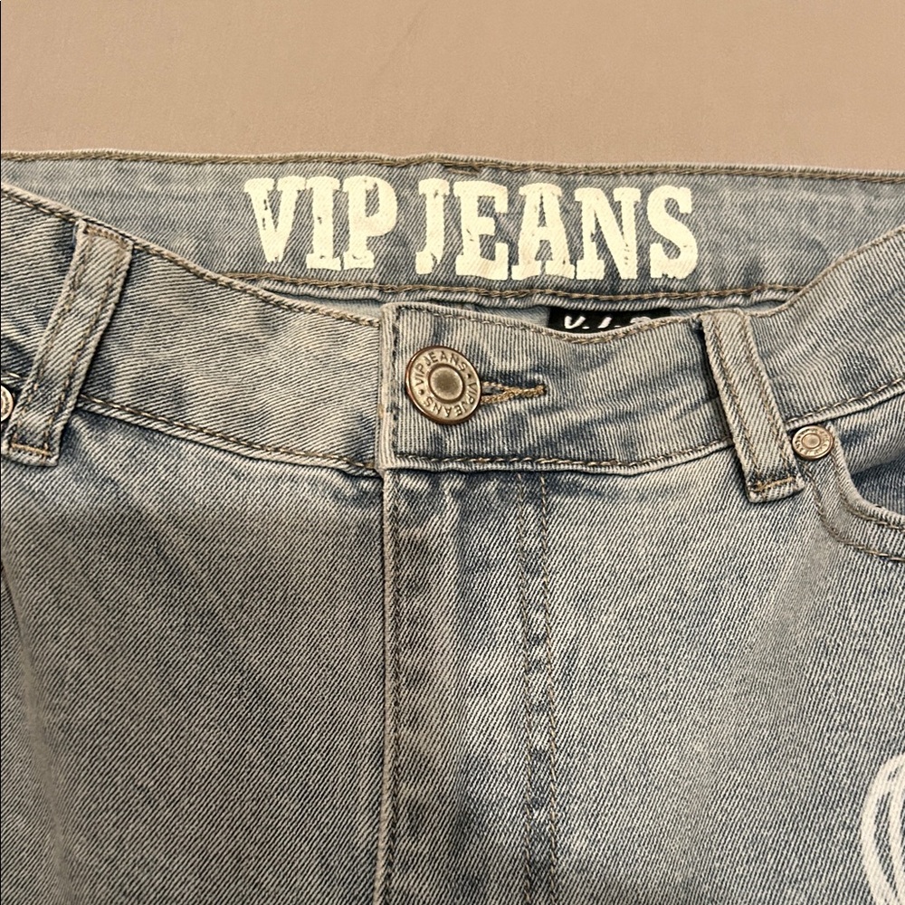 VIP Light Blue Denim Jeans